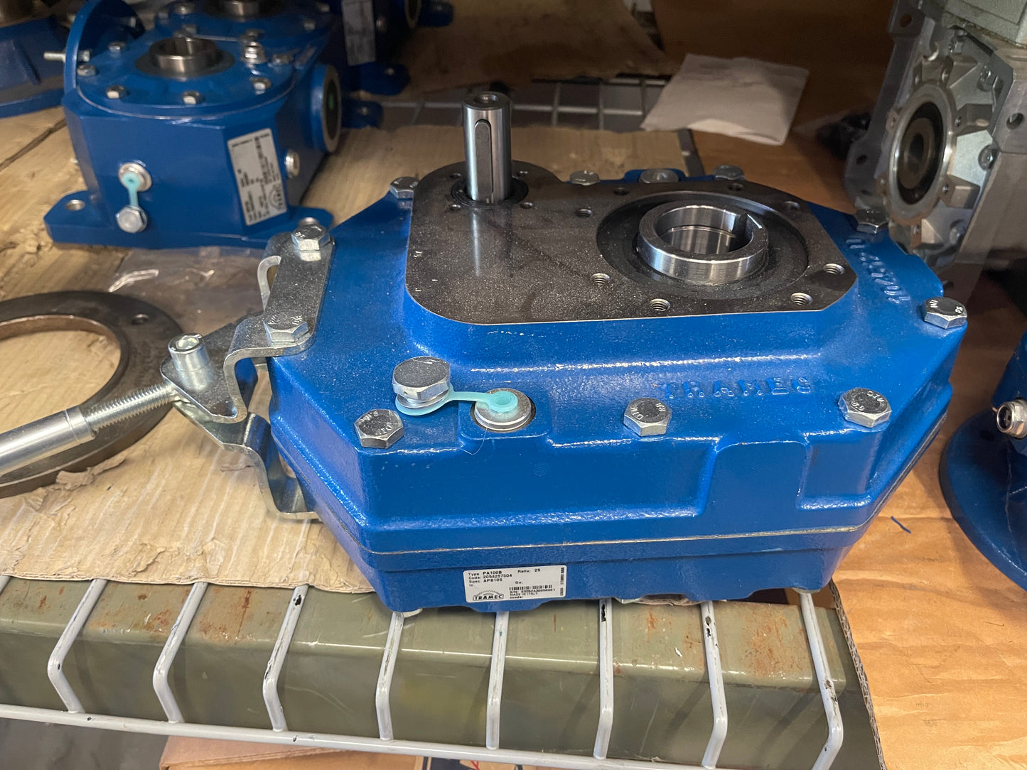 PA100/45B O P1 Shaft Mount Reducer