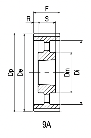 PCGT 14M 90 | POLY CHAIN GT timing pulley