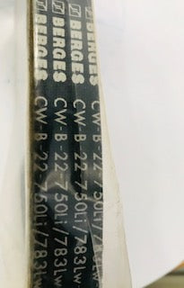 Berges® CW-b 22 Wide Variable Speed Belt 28º