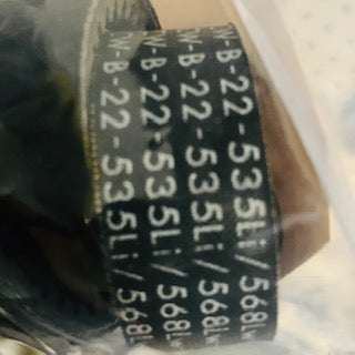 Berges® CW-b 22 Wide Variable Speed Belt 28º