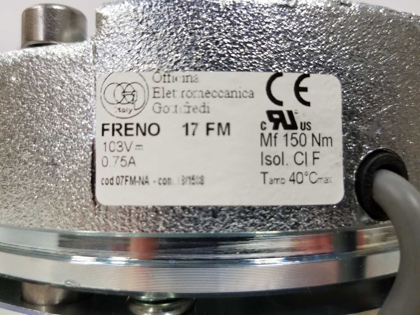 O.E.G. Freno 17 FM 103V