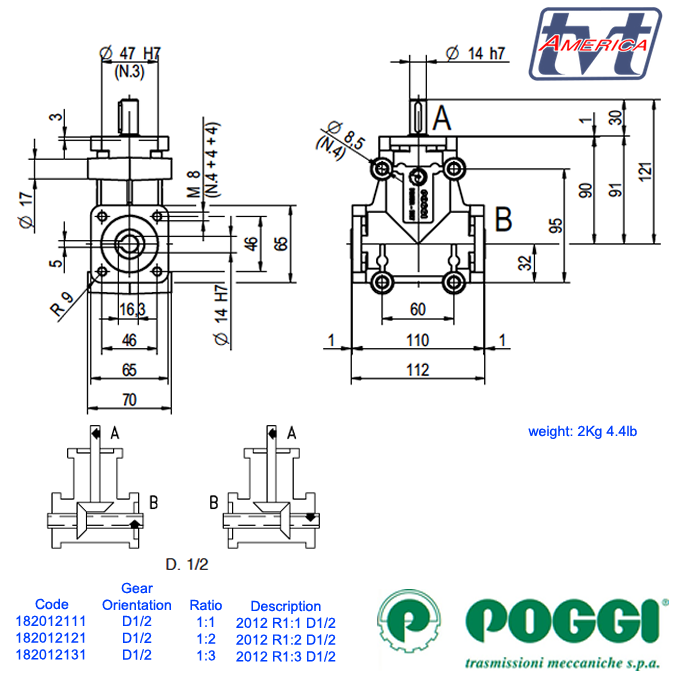 Poggi Bevel Gearbox 2012