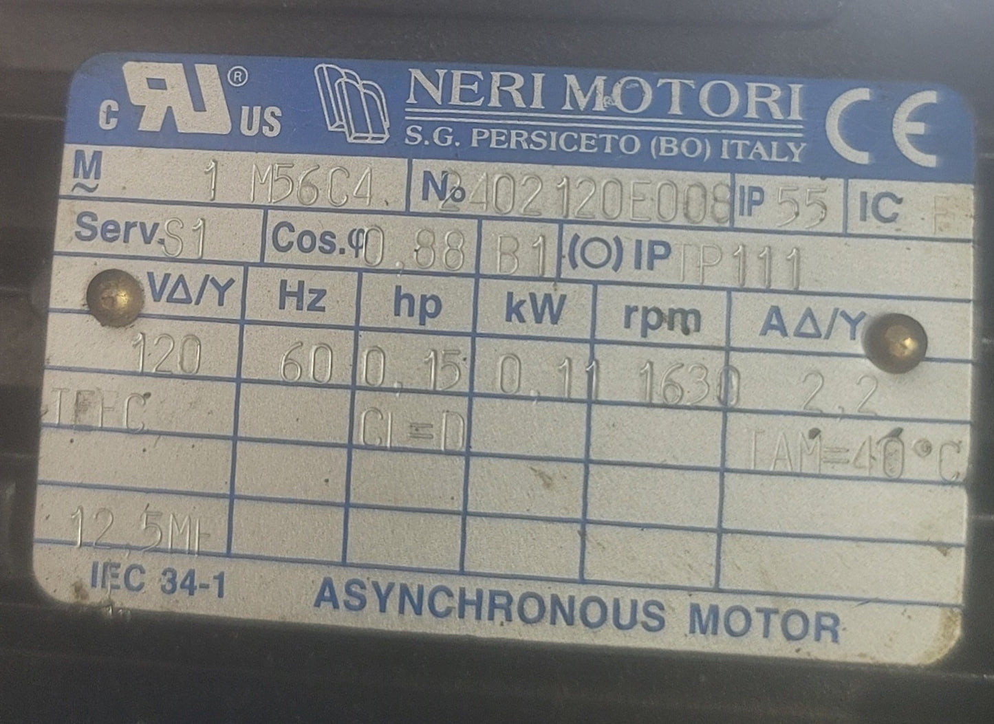 Nerimotori® M56B4 120V/60 3T