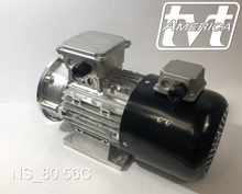 Load image into Gallery viewer, 2hp 4pole 3ph NEMA 145TC AC Motors &amp; Brake Motors