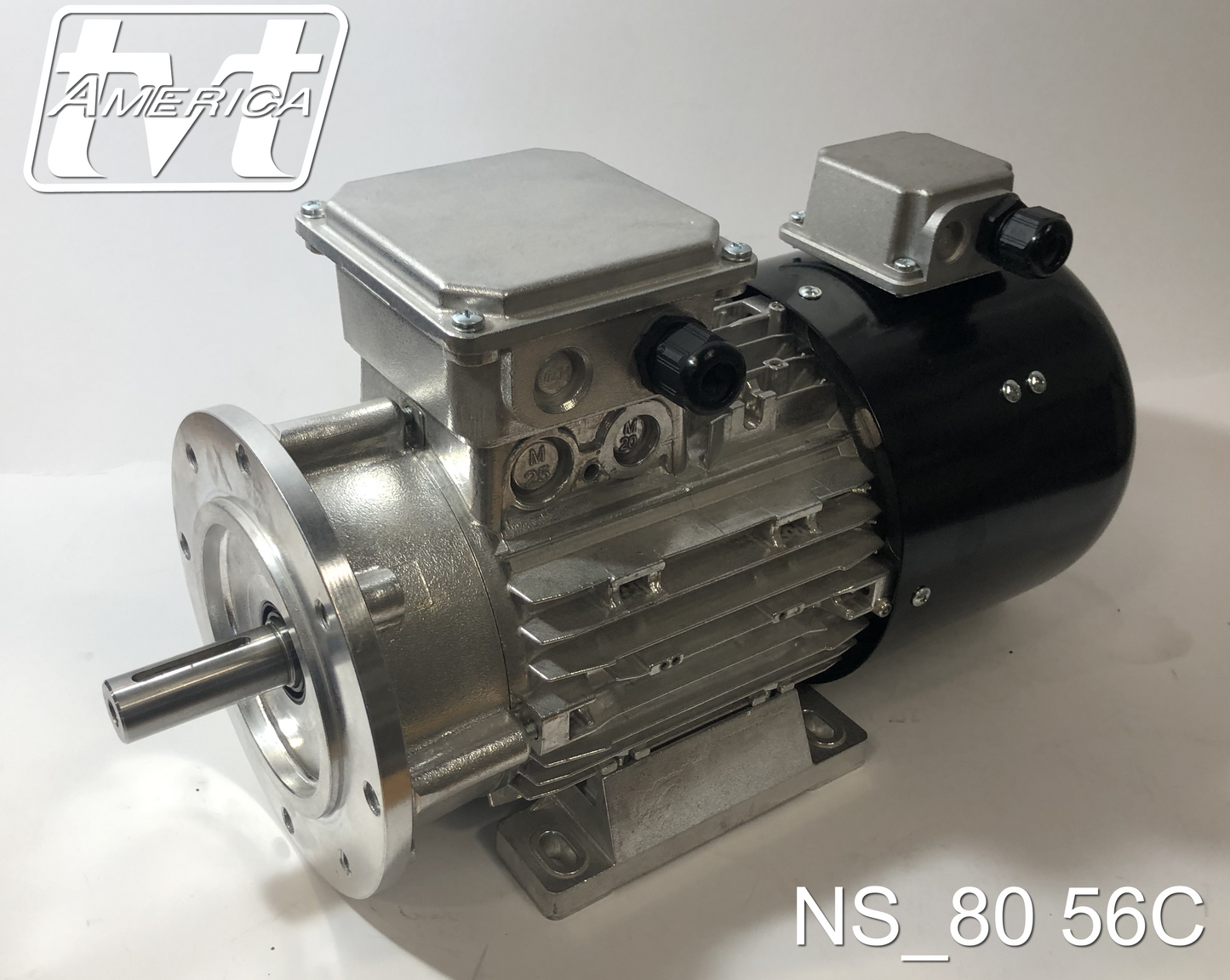 2hp 4pole 3ph NEMA 145TC AC Motors & Brake Motors