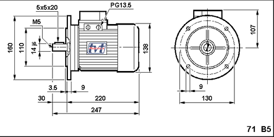 T71B5 Flange