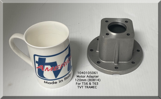 T56/T63 80B14 "F" type motor adapter flange