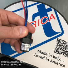 Load image into Gallery viewer, Carpanelli® 8BRG01B 1/2-Bridge Rectifier