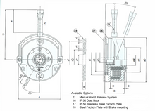 Load image into Gallery viewer, B.Brake CC dimensions