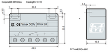 Load image into Gallery viewer, Carpanelli® 8BRG02A Full Bridge Rectifier