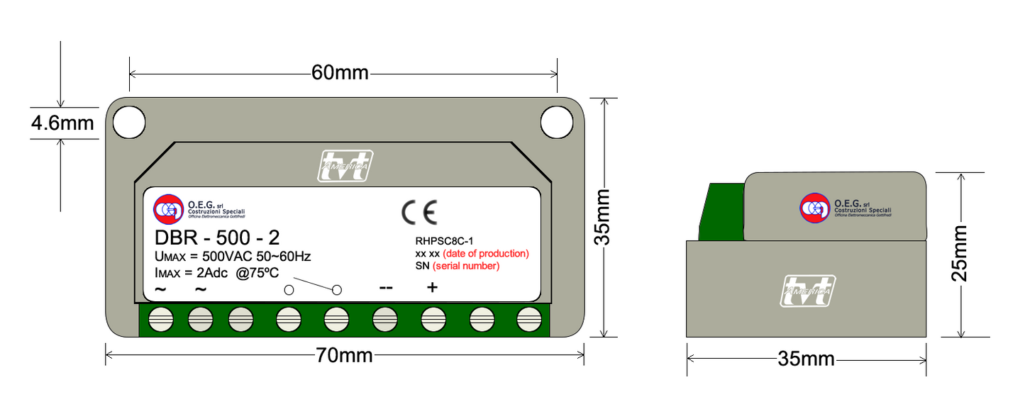 O.E.G. Brake Rectifiers