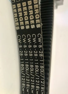 Berges® CW-b 28 Wide Variable Speed Belt 28º