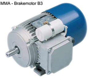 Carpanelli MM63c 0.18Kw/0.25hp 4pole 1ph AC Metric Motor or Brakemotor