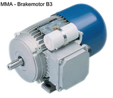 Load image into Gallery viewer, Carpanelli MM71a4 0.18Kw/0.25HP 110/230V 1ph AC Metric Motor or Brakemotor