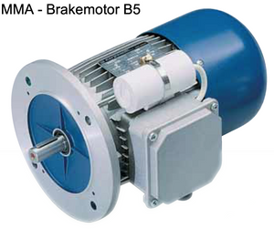 Carpanelli MM90sb4 1.1Kw/1.5Hp 110/230V/60Hz 1ph AC Metric Motor or Brake motor