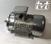 Load image into Gallery viewer, 0.5hp 6pole 3ph NEMA 56C AC, Brake, &amp; Vector Motors