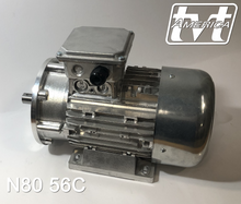 Load image into Gallery viewer, 0.75hp 4pole 3ph NEMA 56C AC, Brake, &amp; Vector Motors