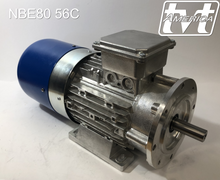 Load image into Gallery viewer, 0.75hp 6pole 3ph NEMA 56C AC, Brake, &amp; Vector Motors
