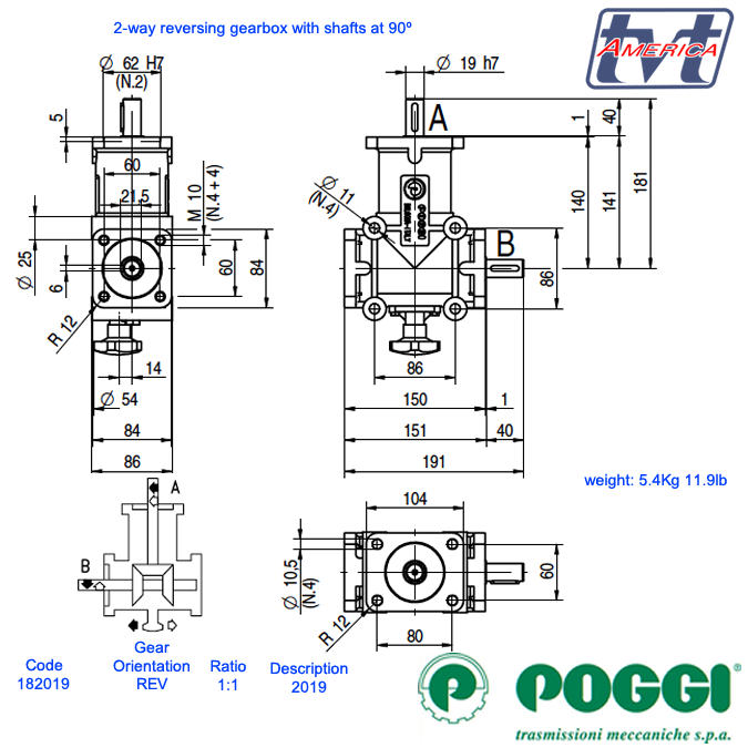 Poggi Reversing Gearbox2019
