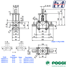 Load image into Gallery viewer, Poggi Bevel Gearbox 2033