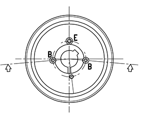 Poggi System-P Taper Bushing 9085