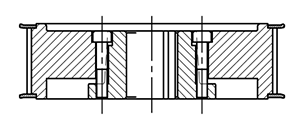 Poggi System-P Taper Bushing 6045