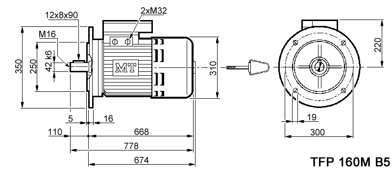 TFP160M/6