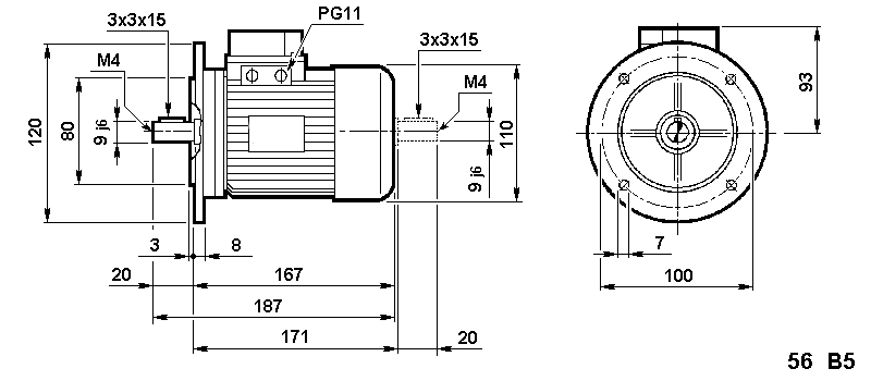 Carpanelli M56 motor