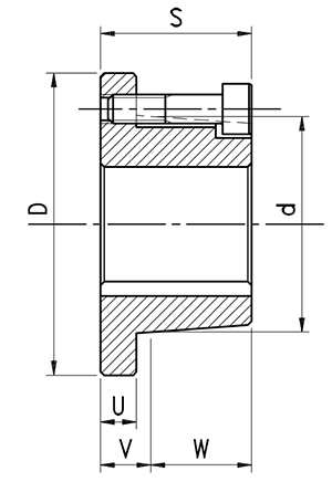 Poggi System-P Taper Bushing R9560