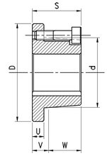 Load image into Gallery viewer, Poggi System-P Taper Bushing R4830